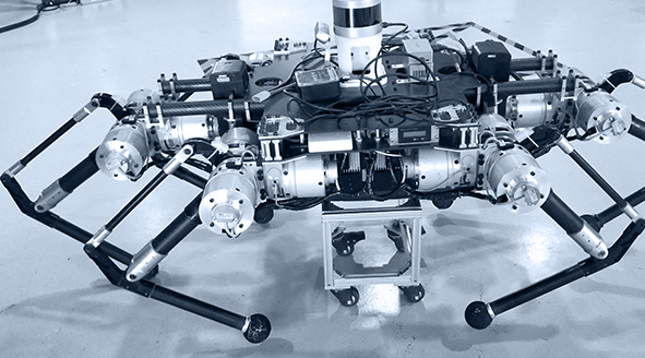 NOKOVモーションキャプチャ，六脚ロボット,モーションプランニング
