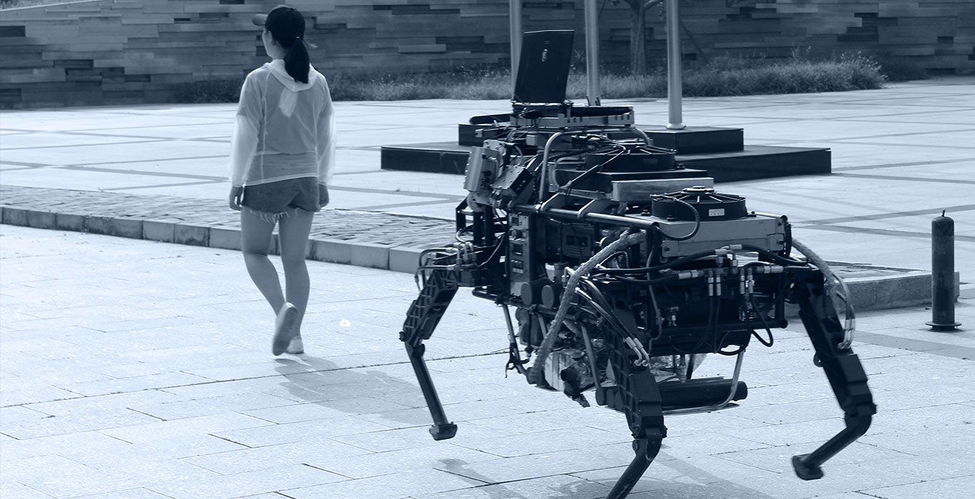 NOKOVモーションキャプチャ,歩行の最適化,四脚バイオニックロボット,