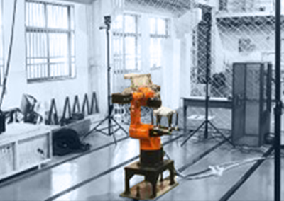 産業用ロボットのモーションキャプチャー